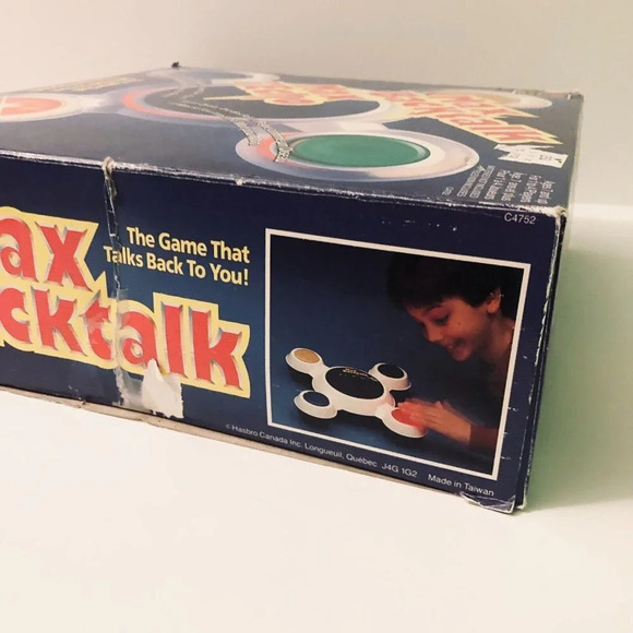 Vintage 1986 Max Backtalk Game Milton  Bradley Electronic Missing Instructions - Picture 13 of 14